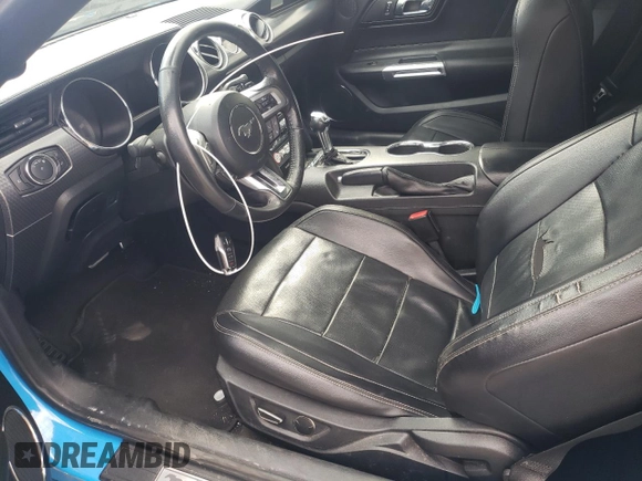 2017 Ford Mustang EcoBoost with VIN 1FA6P8TH3H5249046, listed as a Copart auction lot 50727285 with 109,888 mi miles and Salvage Title. Bid and sale history available at carsss.com. Image 7.