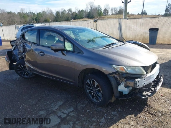 2014 Honda Civic Sedan EX with VIN 19XFB2F84EE227378, listed as a IAAI auction lot 41271593 with 136,294 mi miles. Bid and sale history available at carsss.com. Image 1.