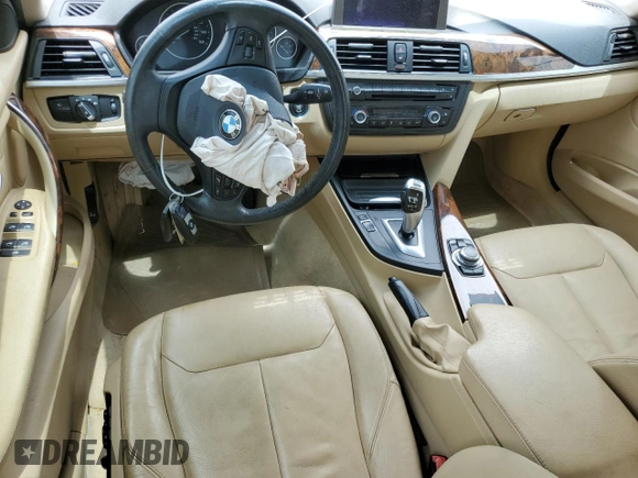 2013 BMW 3 Series 328i xDrive with VIN WBA3B5G55DNS03333, listed as a Copart auction lot 56984735 with Not provided miles and Clean title. Bid and sale history available at DreamBid. Image 8.