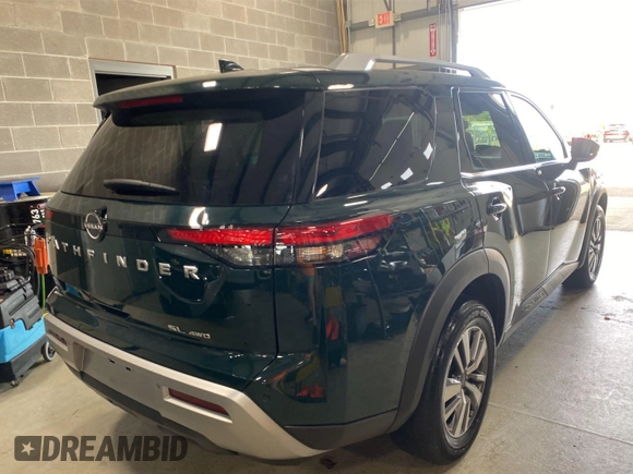 2022 Nissan Pathfinder SL with VIN 5N1DR3CC2NC256303, listed as a IAAI auction lot 42294609 with 44,789 mi miles and . Bid and sale history available at DreamBid. Image 1.