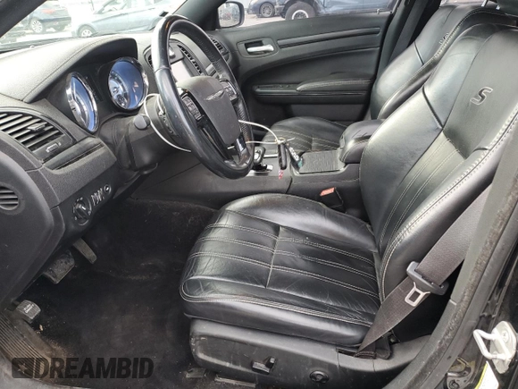 2014 Chrysler 300 with VIN 2C3CCAGG7EH298065, listed as a Copart auction lot 45703325 with 140,800 mi miles and Salvage Title. Bid and sale history available at carsss.com. Image 7.