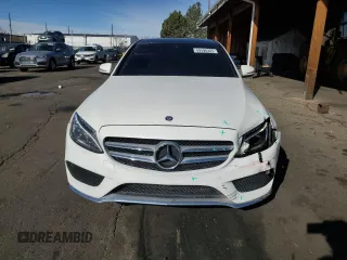 2015 Mercedes-Benz C 300 Luxury with VIN 55SWF4KBXFU010770, listed as a Copart auction lot 49498305 with 118,345 mi miles and Salvage Title. Bid and sale history available at carsss.com. Image 5.