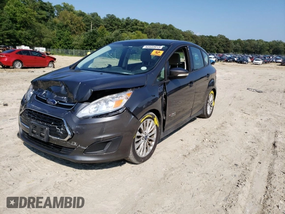 2017 Ford C-Max Energi SE with VIN 1FADP5EUXHL108664, listed as a Copart auction lot 63443913 with 104,634 mi miles. Bid and sale history available at carsss.com. Image 1.