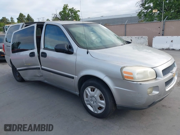 2007 Chevrolet Uplander LS Fleet with VIN 1GNDV23137D148172, listed as a IAAI auction lot 42173619 with 131,285 mi miles and . Bid and sale history available at DreamBid. Image 1.