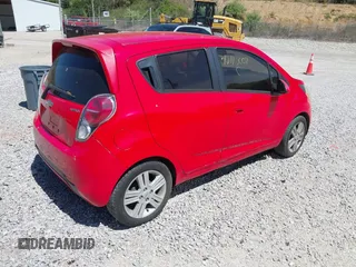 2015 Chevrolet Spark LT with VIN KL8CD6S92FC758728, listed as a IAAI auction lot 42113009 with 105,718 mi miles. Bid and sale history available at carsss.com. Image 4.