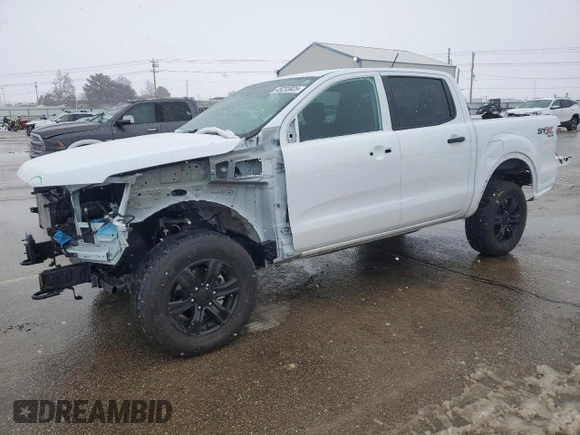 2022 Ford Ranger XL with VIN 1FTER4FH2NLD26243, listed as a Copart auction lot 45233925 with 9,558 mi miles and Salvage Title. Bid and sale history available at DreamBid. Image 1.