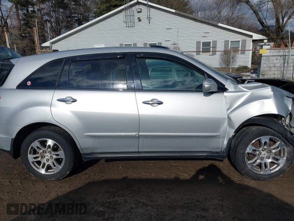 2007 Acura MDX with VIN 2HNYD28287H500383, listed as a IAAI auction lot 41443014 with 97,936 mi miles. Bid and sale history available at carsss.com. Image 13.