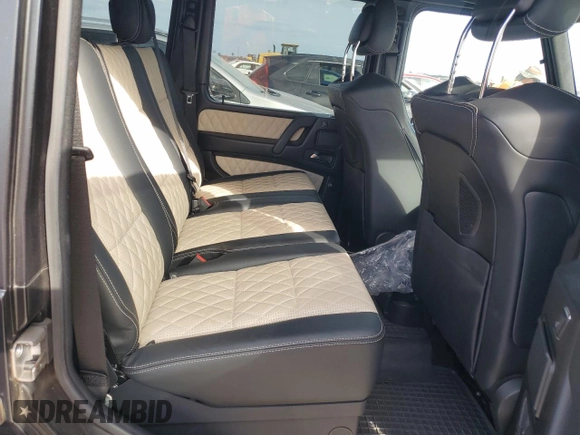 2017 Mercedes-Benz G-Class AMG G 63 with VIN WDCYC7DF7HX278621, listed as a Copart auction lot 74987574 with 17,400 mi miles and Non Repairable. Bid and sale history available at carsss.com. Image 10.