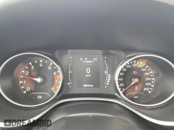 2021 Jeep Compass Sport with VIN 3C4NJCAB3MT598775, listed as a Copart auction lot 57659685 with 39,444 mi miles and Clean title. Bid and sale history available at DreamBid. Image 9.