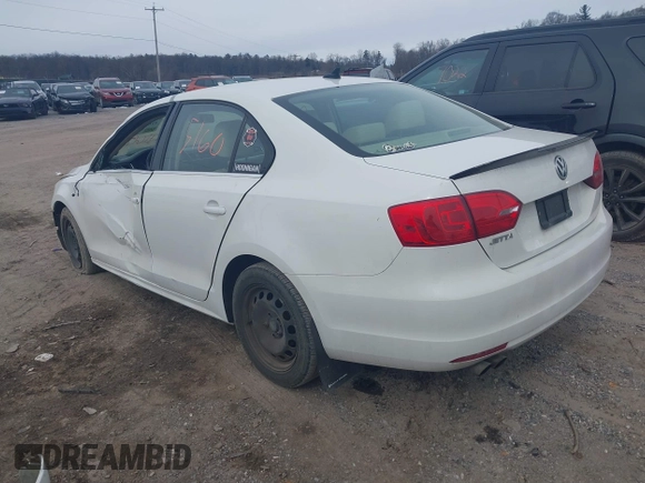 2013 Volkswagen Jetta Sedan SE w/Convenience/Sunroof with VIN 3VWBP7AJ0DM415159, listed as a IAAI auction lot 41615160 with 162,405 mi miles. Bid and sale history available at carsss.com. Image 3.