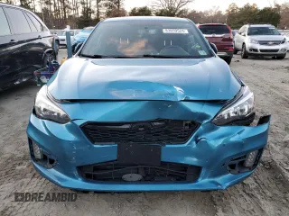 2017 Subaru Impreza Special Sports with VIN 4S3GTAK69H1716298, listed as a Copart auction lot 83659524 with 95,824 mi miles and Salvage title. Bid and sale history available at DreamBid. Image 5.