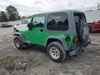2005 Jeep Wrangler Sport with VIN 1J4FA49S95P315455, listed as a Copart auction lot 73159804 with 108,419 mi miles and Salvage Title. Bid and sale history available at carsss.com. Image 2.