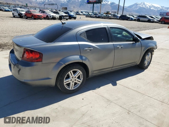 2012 Dodge Avenger SXT with VIN 1C3CDZCB0CN237036, listed as a Copart auction lot 50232595 with 148,548 mi miles and Salvage Title. Bid and sale history available at carsss.com. Image 3.