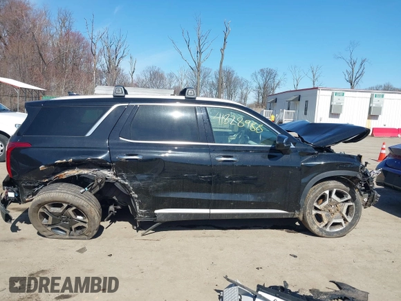 2024 Hyundai Palisade Limited z VIN KM8R54GE6RU695555, wystawiony jako IAAI lot #41828988 z przebiegiem Nie podano mil oraz . Historia ofert i sprzedaży dostępna na DreamBid. Obrazek 13.