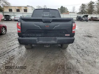 2022 Nissan Titan XD Platinum Reserve with VIN 1N6AA1FB2NN104867, listed as a Copart auction lot 81809934 with 17,574 mi miles and Salvage Title. Bid and sale history available at carsss.com. Image 6.