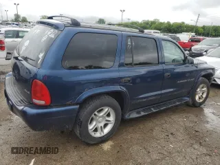 2001 Dodge Durango with VIN 1B4HS28Z71F589202, listed as a Copart auction lot 58522665 with 233,451 mi miles and Salvage title. Bid and sale history available at DreamBid. Image 3.