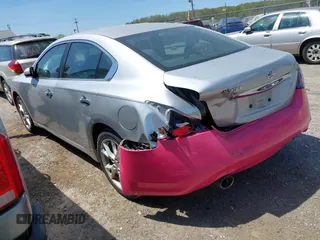 2013 Nissan Maxima SV with VIN 1N4AA5AP8DC835025, listed as a IAAI auction lot 42104523 with 172,434 mi miles and . Bid and sale history available at DreamBid. Image 3.