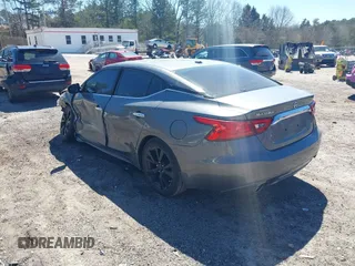 2017 Nissan Maxima SV with VIN 1N4AA6AP6HC433063, listed as a IAAI auction lot 41824120 with 130,692 mi miles and . Bid and sale history available at DreamBid. Image 3.