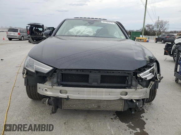 2018 Audi A4 Premium with VIN WAUKMAF40JA115039, listed as a Copart auction lot 47792475 with 0 mi miles and Salvage Title. Bid and sale history available at carsss.com. Image 5.