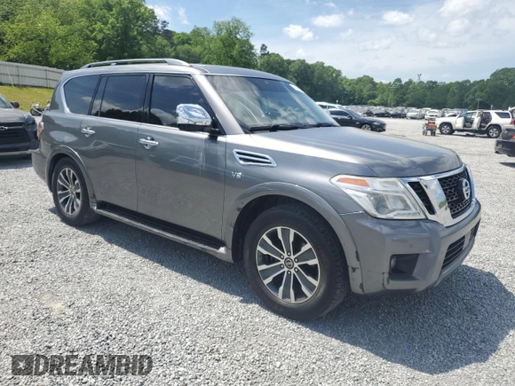 2019 Nissan Armada SL with VIN JN8AY2ND0K9092444, listed as a Copart auction lot 54119145 with 241,844 mi miles and Clean Title. Bid and sale history available at carsss.com. Image 4.