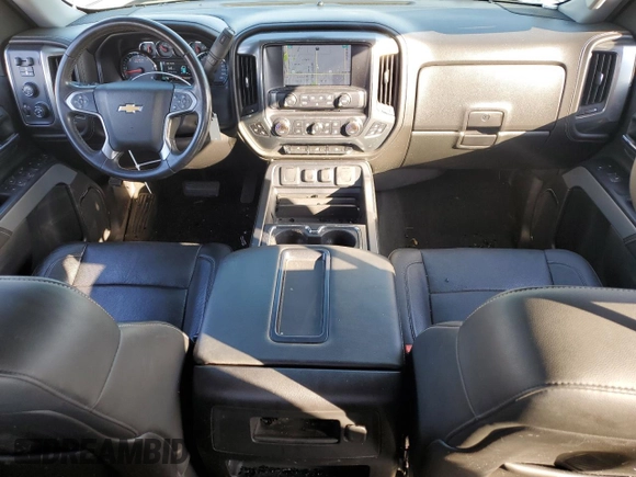 2015 Chevrolet Silverado 1500 LTZ with VIN 3GCUKSEC4FG165614, listed as a Copart auction lot 76800604 with 94,666 mi miles and Salvage Title. Bid and sale history available at DreamBid. Image 8.