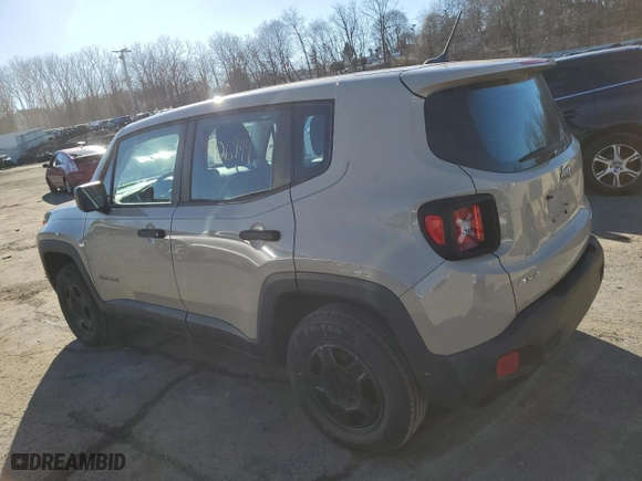 2015 Jeep Renegade Sport with VIN ZACCJBAH0FPB56346, listed as a Copart auction lot 41726944 with 165,831 mi miles. Bid and sale history available at carsss.com. Image 2.