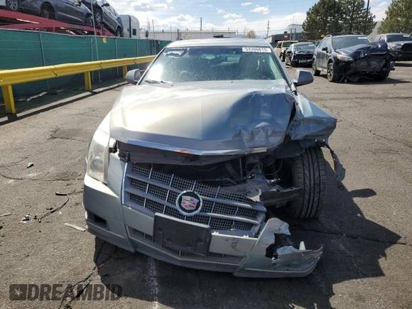 2008 Cadillac CTS RWD with VIN 1G6DF577880146676, listed as a Copart auction lot 53386615 with 172,648 mi miles and Salvage title. Bid and sale history available at DreamBid. Image 5.