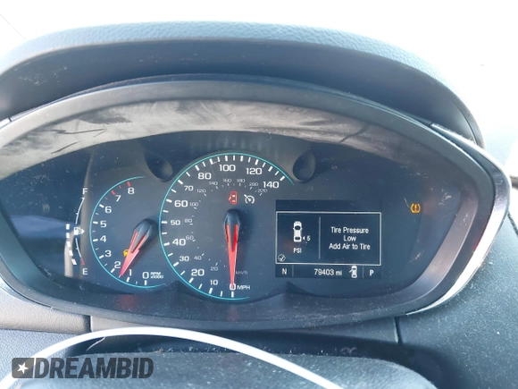 2018 Chevrolet Trax LT with VIN 3GNCJLSB7JL207622, listed as a IAAI auction lot 41693952 with 79,403 mi miles and . Bid and sale history available at carsss.com. Image 7.