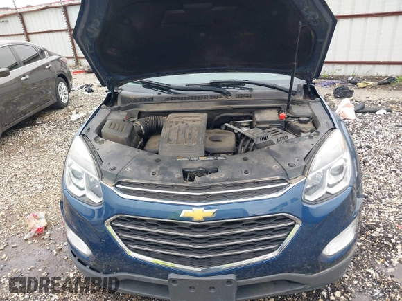 2016 Chevrolet Equinox LT z VIN 2GNALCEKXG6139276, wystawiony jako IAAI lot #42421829 z przebiegiem 139 201 mil mil oraz . Historia ofert i sprzedaży dostępna na DreamBid. Obrazek 10.