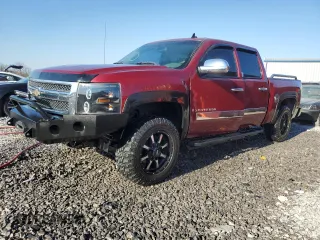 2007 Chevrolet Silverado 1500 LTZ with VIN 3GCEK13M67G511626, listed as a Copart auction lot 46937475 with 371,685 mi miles and Salvage Title. Bid and sale history available at carsss.com. Image 1.