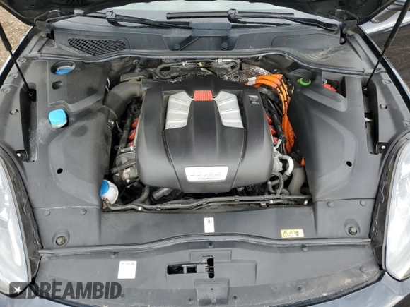 2017 Porsche Cayenne S E-Hybrid with VIN WP1AE2A27HLA75174, listed as a Copart auction lot 58209005 with 95,565 mi miles and Clean title. Bid and sale history available at DreamBid. Image 12.
