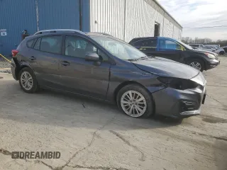 2018 Subaru Impreza Premium z VIN 4S3GTAB6XJ3744007, wystawiony jako Copart lot #52596475 z przebiegiem 82 559 mil mil oraz Szkoda całkowita • Salvage title. Historia ofert i sprzedaży dostępna na DreamBid. Obrazek 4.