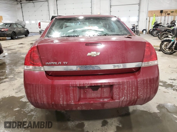 2006 Chevrolet Impala LT 3.5L with VIN 2G1WT55K369111447, listed as a Copart auction lot 87543595 with 129,728 mi miles and Clean Title. Bid and sale history available at DreamBid. Image 6.
