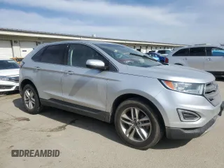 2017 Ford Edge SEL with VIN 2FMPK3J97HBC66371, listed as a Copart auction lot 47613285 with 120,119 mi miles and Salvage Title. Bid and sale history available at carsss.com. Image 4.