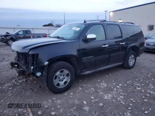 2012 Chevrolet Suburban LT with VIN 1GNSKJE73CR317065, listed as a Copart auction lot 46596055 with 169,346 mi miles and Clean Title. Bid and sale history available at carsss.com. Image 1.