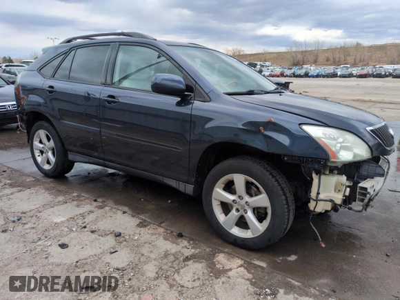 2006 Lexus RX 330 with VIN 2T2HA31U36C104267, listed as a Copart auction lot 50784835 with 217,425 mi miles and Salvage title. Bid and sale history available at DreamBid. Image 4.