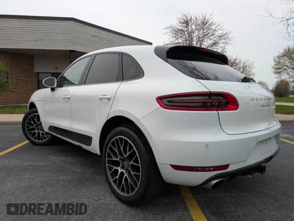 2018 Porsche Macan S z VIN WP1AB2A53JLB30292, wystawiony jako Copart lot #58527075 z przebiegiem 63 041 mil mil oraz Szkoda całkowita • Salvage title. Historia ofert i sprzedaży dostępna na DreamBid. Obrazek 3.