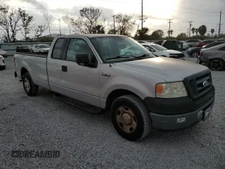 2006 Ford F-150 XL with VIN 1FTVX12576NB65510, listed as a Copart auction lot 41471625 with 86,056 mi miles and Salvage title. Bid and sale history available at DreamBid. Image 4.