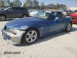2001 BMW Z3 2.5 z VIN WBACN33401LM00667, wystawiony jako Copart lot #75389764 z przebiegiem Nie podano mil oraz Tytuł czysty. Historia ofert i sprzedaży dostępna na DreamBid. Obrazek 1.