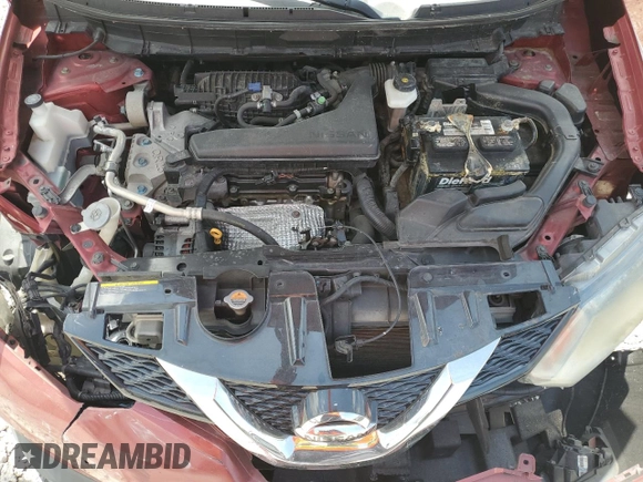2015 Nissan Rogue SV with VIN KNMAT2MT6FP551058, listed as a Copart auction lot 52911975 with Not Provided miles and Salvage Title. Bid and sale history available at carsss.com. Image 11.