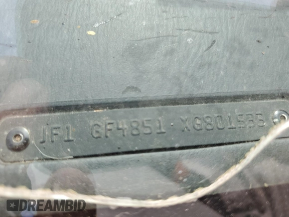1999 Subaru Impreza Outback Special Sports с VIN JF1GF4851XG801533, выставлен на аукционе Copart как лот 48622995 с пробегом 229 766 миль миль и Чистый • Clean title. История ставок и продаж доступна на DreamBid. Изображение 12.