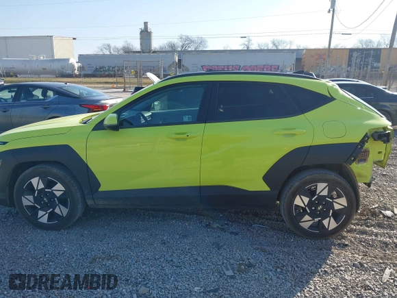 2024 Hyundai Kona SEL with VIN KM8HB3AB4RU056670, listed as a IAAI auction lot 41781071 with 17,022 mi miles. Bid and sale history available at carsss.com. Image 15.