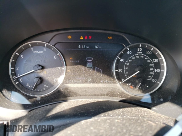 2019 Infiniti QX50 LUXE with VIN 3PCAJ5M32KF148349, listed as a Copart auction lot 45727503 with 28,227 mi miles. Bid and sale history available at carsss.com. Image 9.