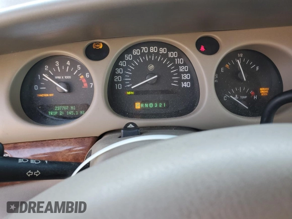 2000 Buick LeSabre Limited с VIN 1G4HR54KXYU124567, выставлен на аукционе Copart как лот 48954165 с пробегом 237 707 миль миль и Списание • Salvage title. История ставок и продаж доступна на DreamBid. Изображение 9.
