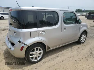 2010 Nissan Cube S with VIN JN8AZ2KRXAT163809, listed as a Copart auction lot 59946555 with 135,776 mi miles and Salvage title. Bid and sale history available at DreamBid. Image 3.