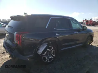 2024 Hyundai Palisade Limited z VIN KM8R54GE2RU766556, wystawiony jako Copart lot #86715074 z przebiegiem 10 959 mil mil oraz Szkody całkowita. Historia ofert i sprzedaży dostępna na DreamBid. Obrazek 3.