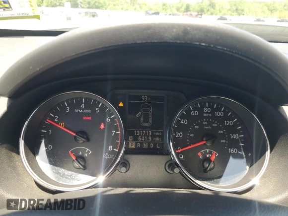 2012 Nissan Rogue S with VIN JN8AS5MV6CW378492, listed as a Copart auction lot 61191315 with 131,713 mi miles and Salvage title. Bid and sale history available at DreamBid. Image 9.
