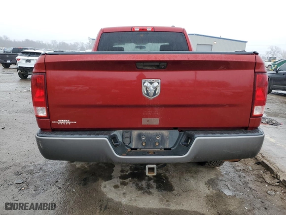 2009 Dodge Ram 1500 ST with VIN 1D3HB18K29S746211, listed as a Copart auction lot 44340945 with 124,560 mi miles and Salvage Title. Bid and sale history available at carsss.com. Image 6.