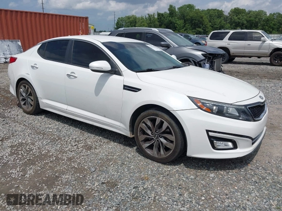 2015 Kia Optima SX with VIN 5XXGR4A77FG444488, listed as a IAAI auction lot 42284483 with 119,359 mi miles and . Bid and sale history available at DreamBid. Image 1.