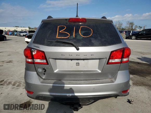 2019 Dodge Journey SE with VIN 3C4PDCBB9KT861850, listed as a Copart auction lot 45879915 with Not Provided miles and Non Repairable. Bid and sale history available at DreamBid. Image 6.